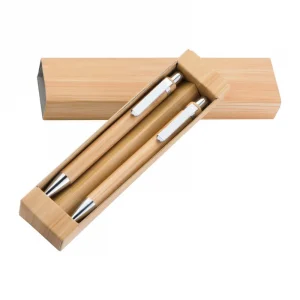 Set de scris din bambus